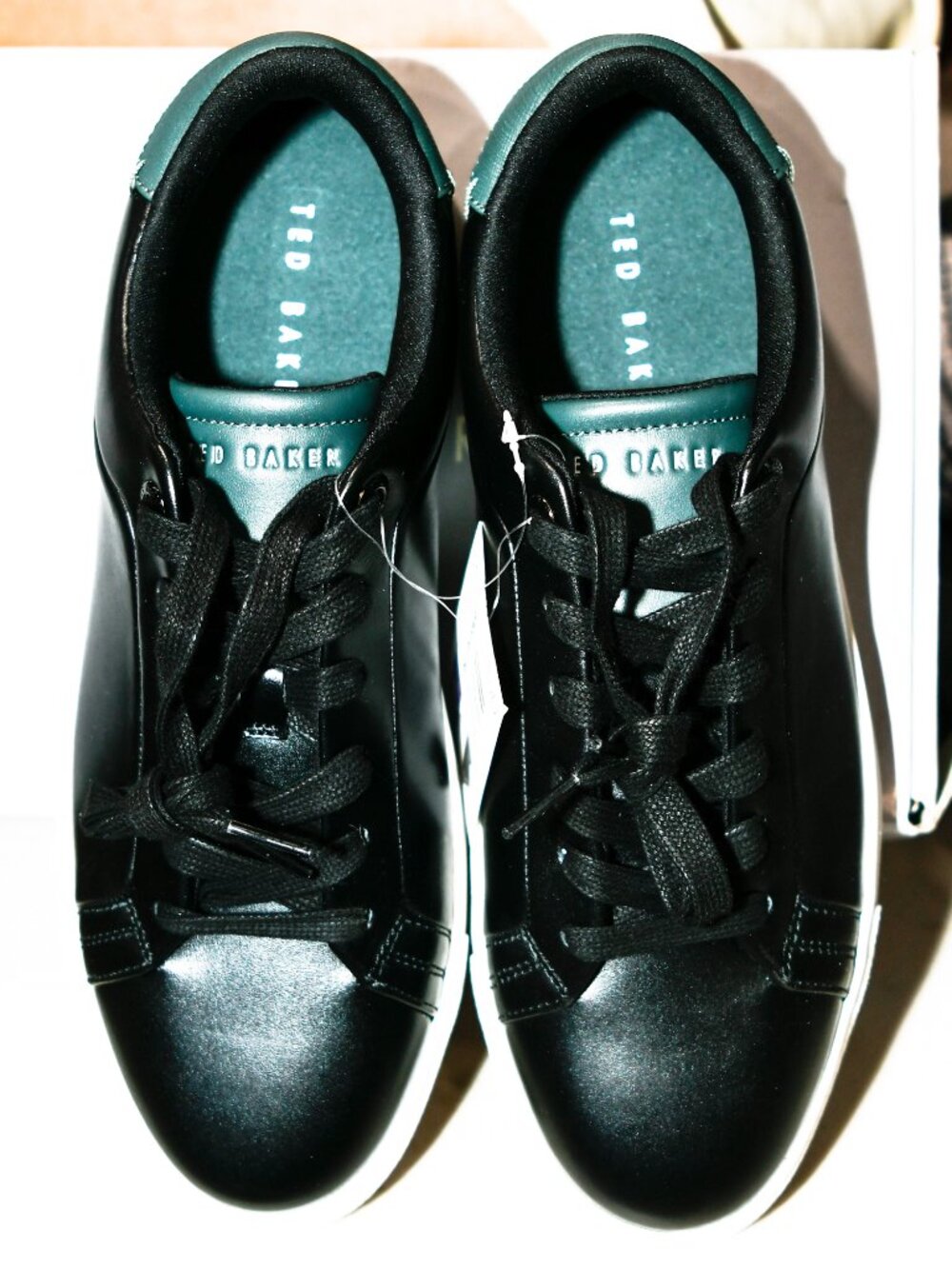 Ted Baker Men's Leather Sneaker Leather Upper